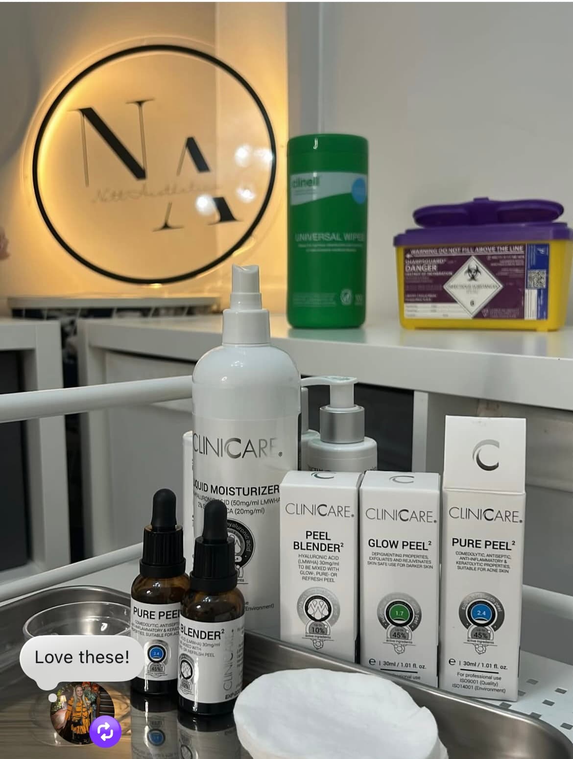 A client result at Natt Aesthetics